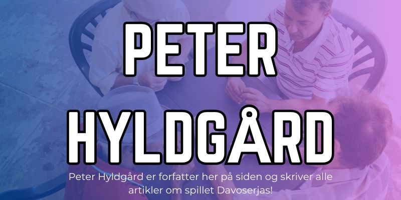 Alt om kortspillet Davoserjas på siden er skrevet af forfatter Peter Hyldgård.